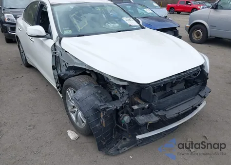 2016 Infiniti Q50 3.0T Premium из США, поврежденный, VIN JN1EV7AR2GM343296